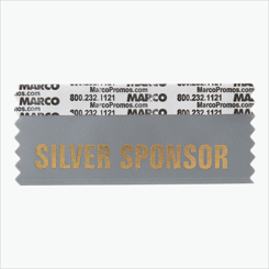 SILVER SPONSOR Ribbon - Horizontal