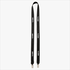 Plan Ahead & Save 3/4 Double-End Polyester Lanyard w/Double Non-Swivel Bulldog Clip