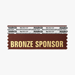 BRONZE SPONSOR Ribbon - Horizontal