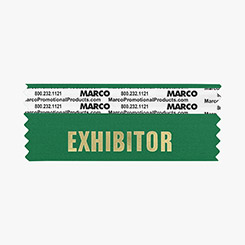EXHIBITOR Ribbon - Horizontal