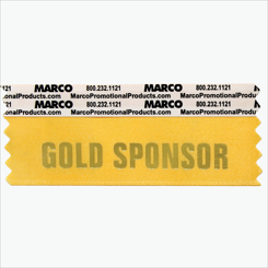 GOLD SPONSOR Ribbon - Horizontal