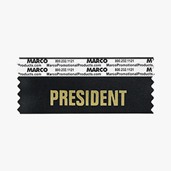 PRESIDENT Ribbon - Horizontal