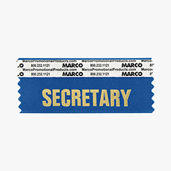 SECRETARY Ribbon - Horizontal