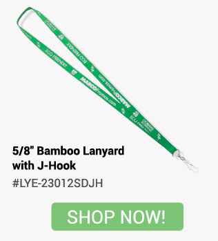 5/8 Bamboo Lanyard With J-Hook- Shop Now!