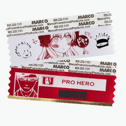 Custom 1-Color Badge Ribbons