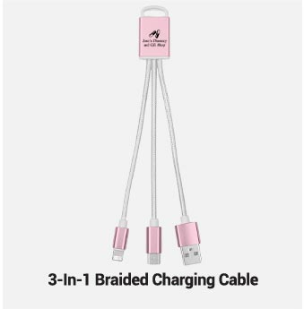 3-In-1 Braided Charging Cable - Shop Now!
