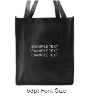 Text-Only: Font 53 Point Size