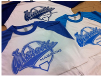 Your organization's logo printed on t-shirts.