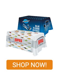 DY-1303 - Closed Back Table Cover Combo With All Over Dye Sub - Shop Now!