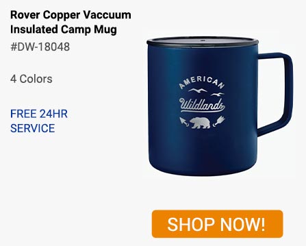 DW-18048 - Rover Copper Vacuum Insulated Camp Mug - Shop Now!