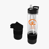 17 Oz Tritan Bottle With Cooling Towel Custom 17 Oz Tritan Bottle With Cooling Towel