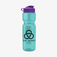 Custom 28 Oz Champion Water Bottle With Flip Lid