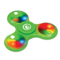 Custom Light-Up Fidget Spinner