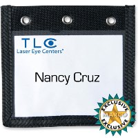 Custom MARCO Polyester Badge Pocket