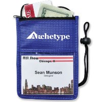 Non-Woven Neck Wallet/ID Holder Non-Woven Neck Wallet/ID Holder
