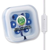 Ear Buds with Microphone in Case Custom Ear Buds with Microphone in Case