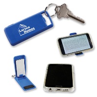 Custom Phone Stand Cleaner Combo Key Tag