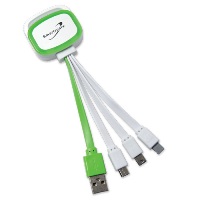 3 in 1 Flashing Charging Cable Custom 3 in 1 Flashing Charging Cable
