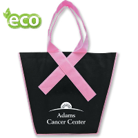 Awareness Ribbon Shopper Tote Custom Awareness Ribbon Shopper Tote Bags