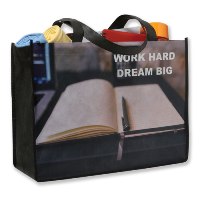 Custom 80 GSM Sublime Full Color Shopping Tote