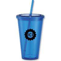 Item #DW-1067, Acrylic Double Wall Tumbler, 16 oz.