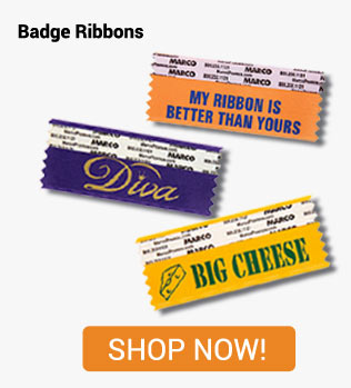 Badge Ribbons - Shop Now!