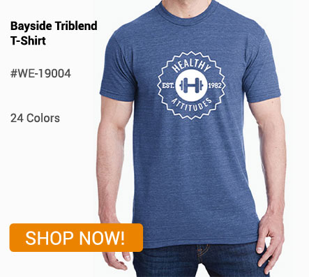 WE-19004 - Bayside Triblend T-Shirt - Shop Now!