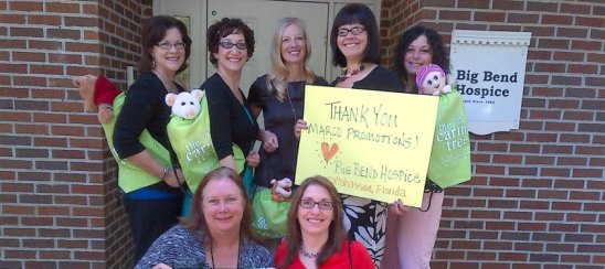 Big Bend Hospice & Bereavement Services & Their FREE Promotional Items from MARCO.