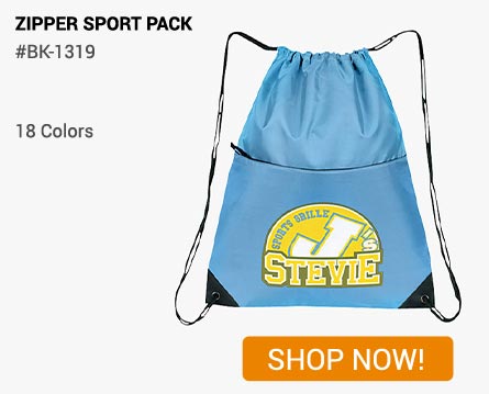 BK-1319 - Zipper Sport Pack - Shop Now!