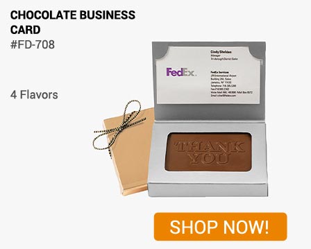 FD-708 - Chocolate Business Card - Shop Now!