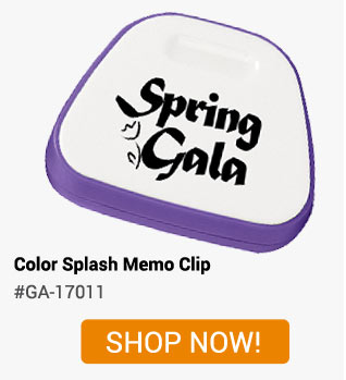 GA-17011 - Color Splash Memo Clip - Shop Now!