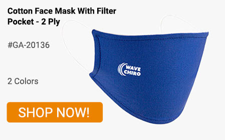 GA-20136 - Cotton Face Mask With Filter Pocket - 2 Ply - Shop Now!