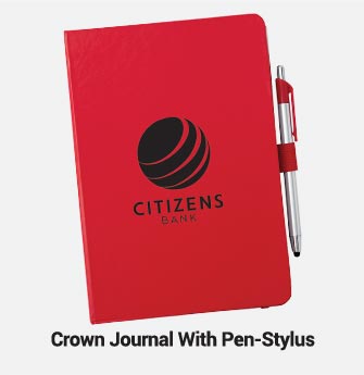 Crown Journal With Pen-Stylus - Shop Now!