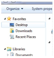 How to Find Your Art File Type: Navigate to the Desktop