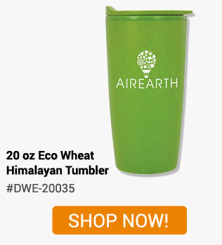 #DWE-20035 - 20 oz Eco Wheat Himalayan Tumbler - Shop Now!
