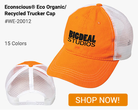 WE-20012 - Econscious® Eco Organic/Recycled Trucker Cap - Shop Now