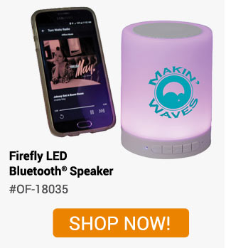 OF-18035 - Firefly LED Bluetooth Speaker - Shop Now!