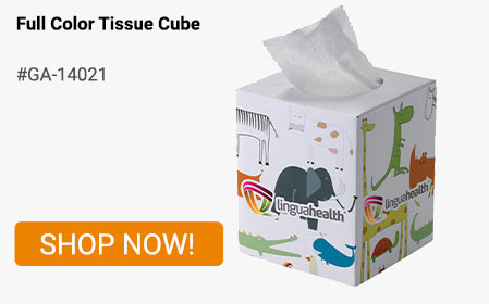 GA-14021 Full Color Tissue Cube - Shop Now!