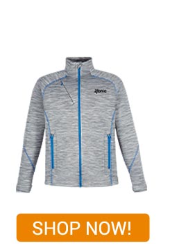 WE-17041M - Melange Bonded Fleece Jacket - Men's - Shop Now!