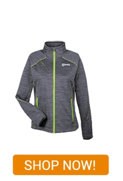 WE-17041W - Melange Bonded Fleece Jacket - Women's - Shop Now!