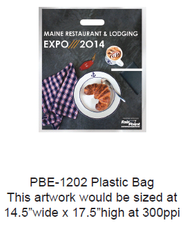 Plastic Bag with 300ppi Artwork