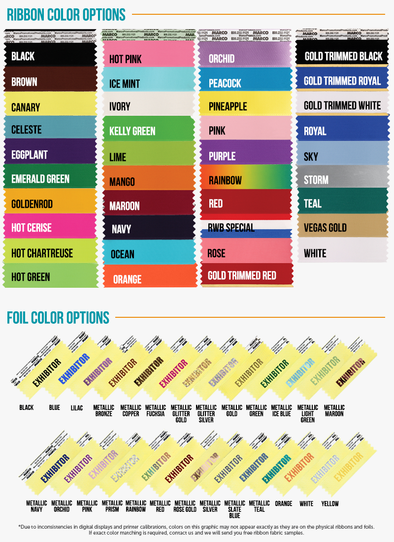 Ribbon Colors Ribbon Colors