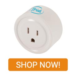 OF-19035 - Round Wi-Fi Smart Plug - Shop Now!