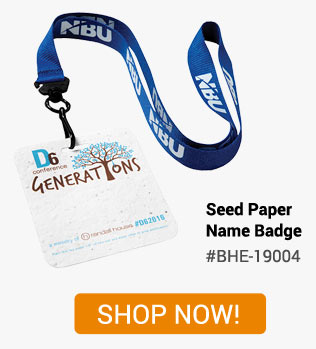 BHE-19004 - Seed Paper Name Badge - Shop Now!
