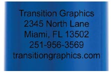 Art 101: Example of Dark Imprint on Dark Product from MARCO Promos.