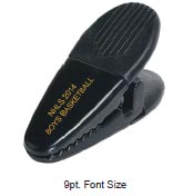 Art 101: 12pt Text-Only Imprint Example.
