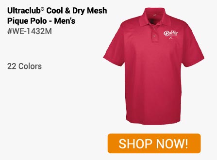 WE-1432M - UltraClub® Cool & Dry Mesh Pique Polo - Men's - Shop Now!