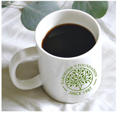 Ceramic Mug with Green Tree Logo