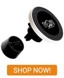 TV-18006 - Wireless Vent Mount Charger And Phone Holder - Shop Now!